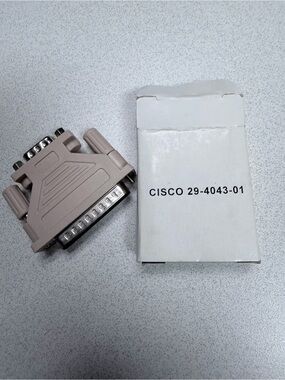 Cisco Beige Parallel Port Adapter Connector
